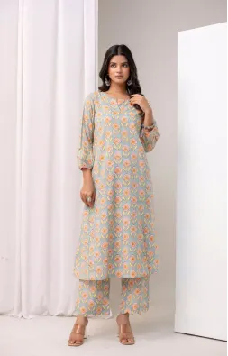 Pista Pink A-line Suit 