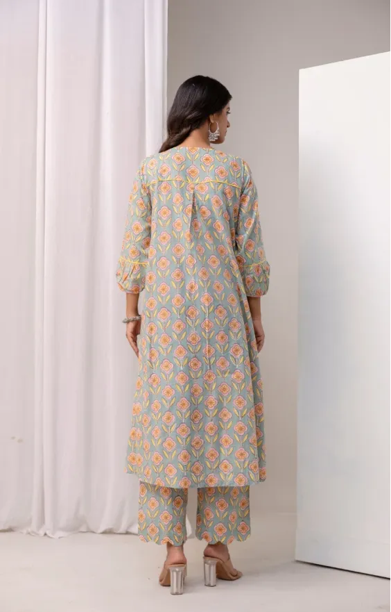 Pista Pink A-line Suit 