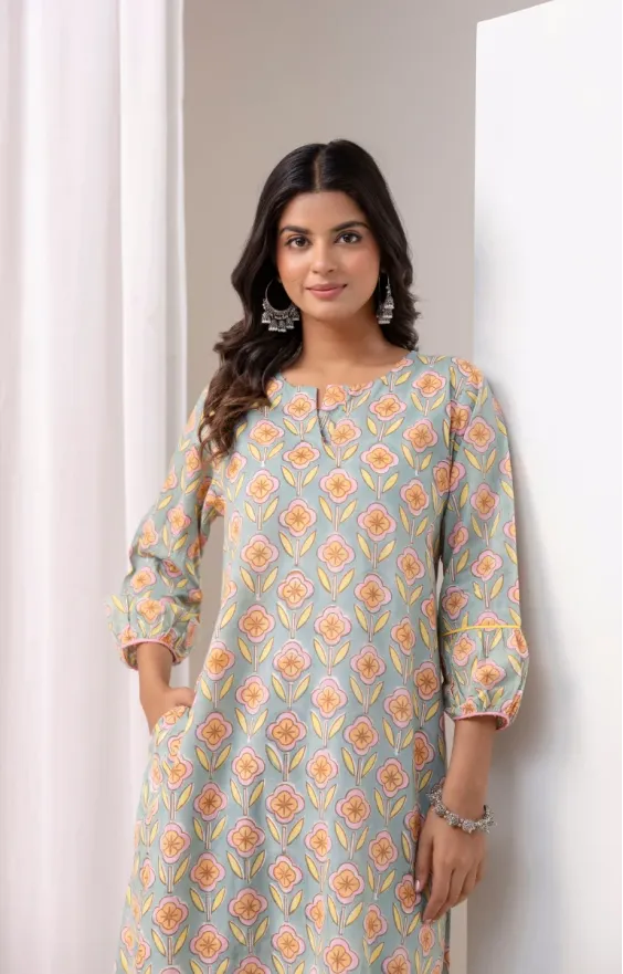 Pista Pink A-line Suit 