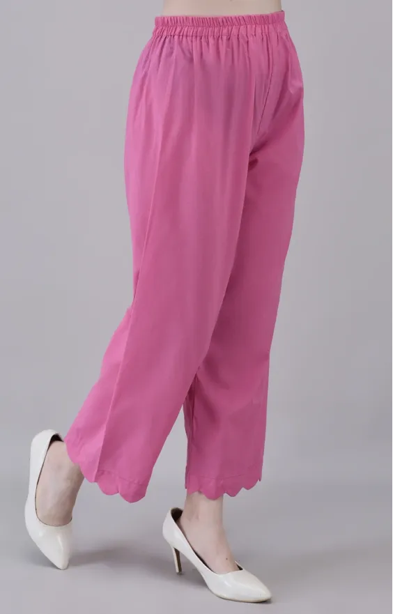 Blue Pink Booti Kurta Set