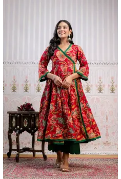 Shakuntla Angrakha Set