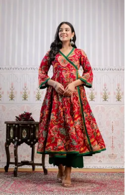 Shakuntla Angrakha Set