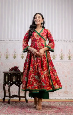 Shakuntla Angrakha Set