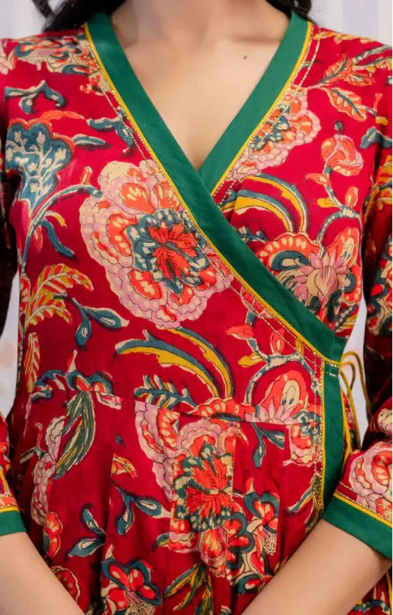 Shakuntla Angrakha Set